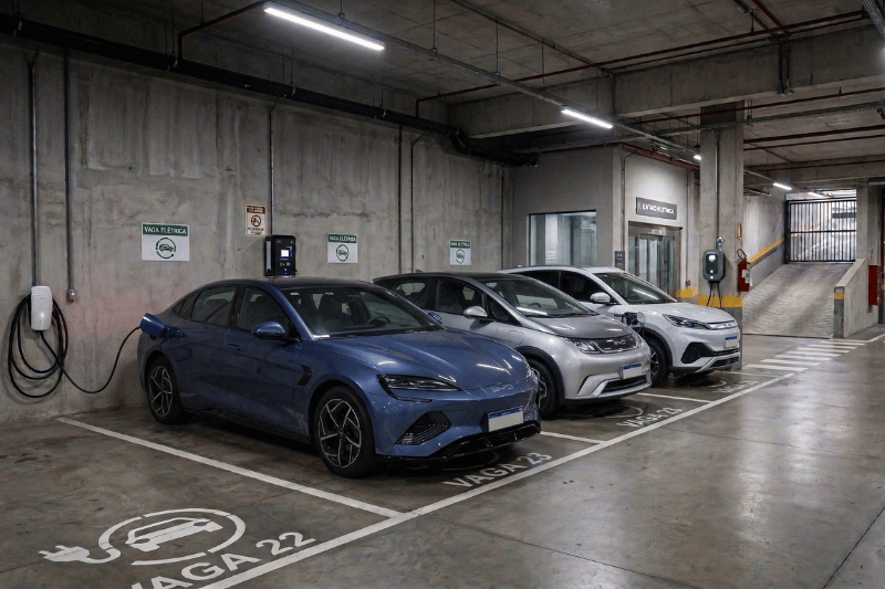 Gestão Dinâmica de Carga para múltiplos carregadores